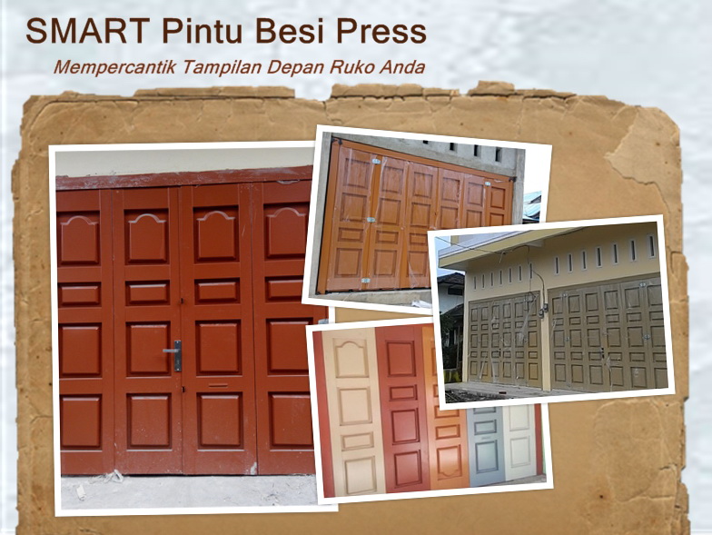 Smart Pintu Besi Press Melipat Pintu besi press dengan 